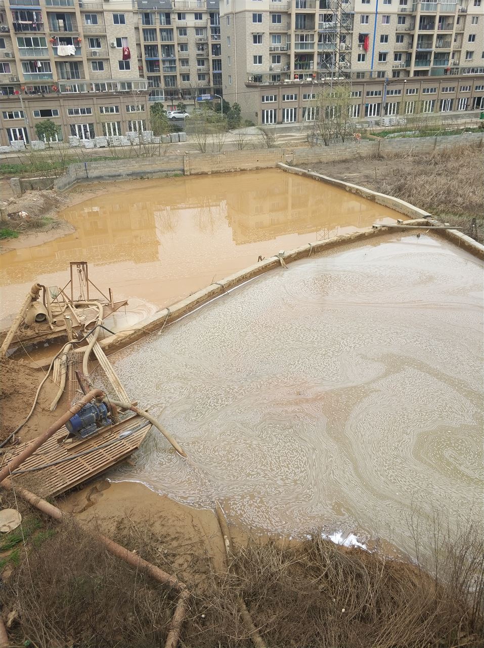 安徽沉淀池淤泥清理-厂区废水池淤泥清淤